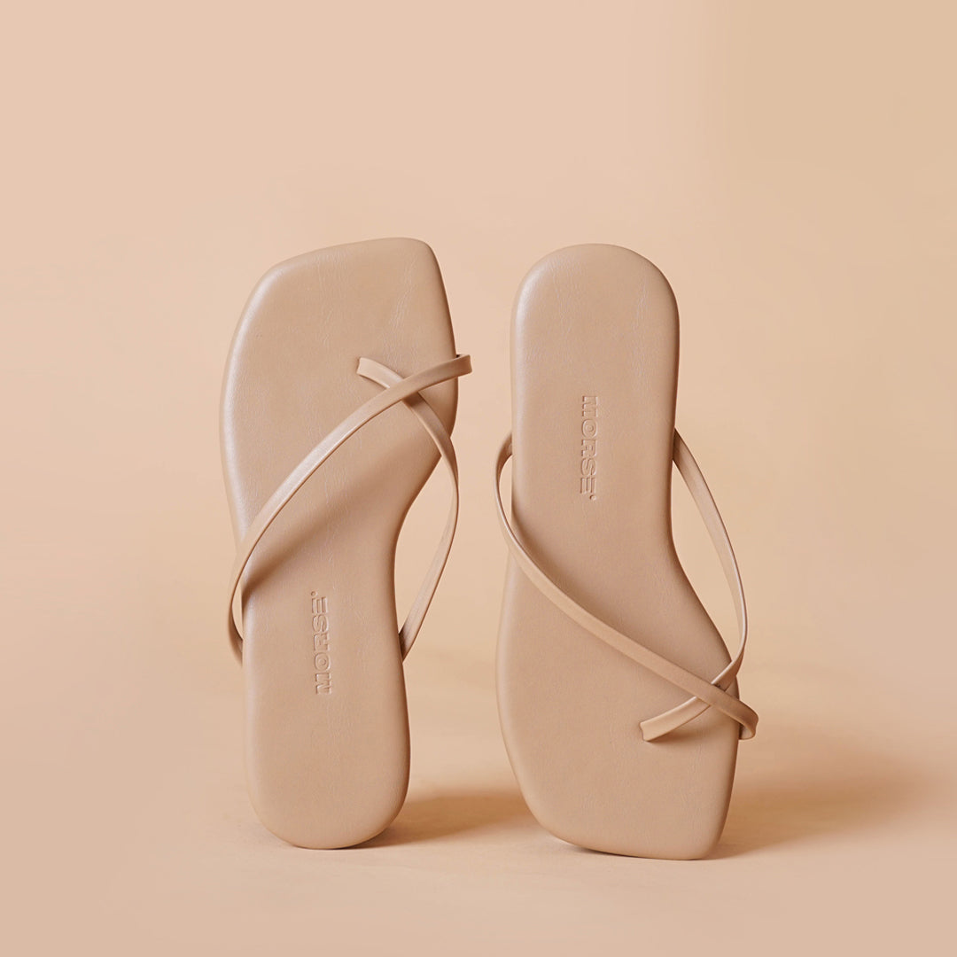 Sandal Rona warna Nude