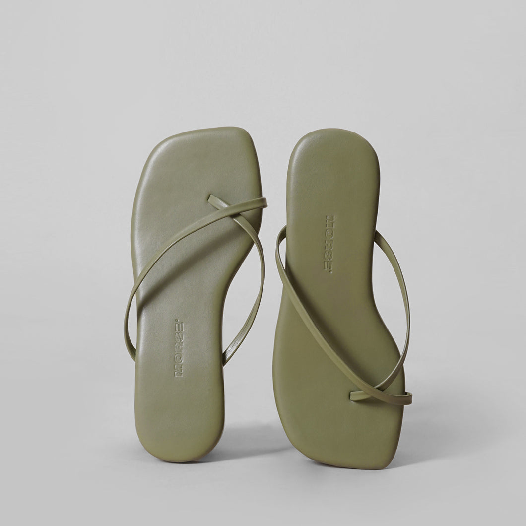 Rona Sandals in Olive